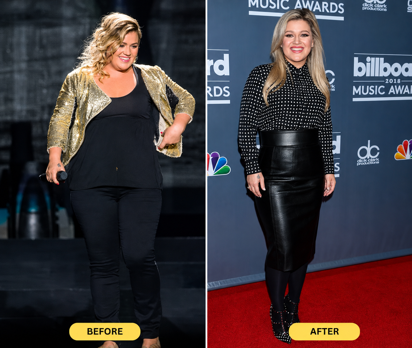 Weight loss transformation — baking soda morning ritual results