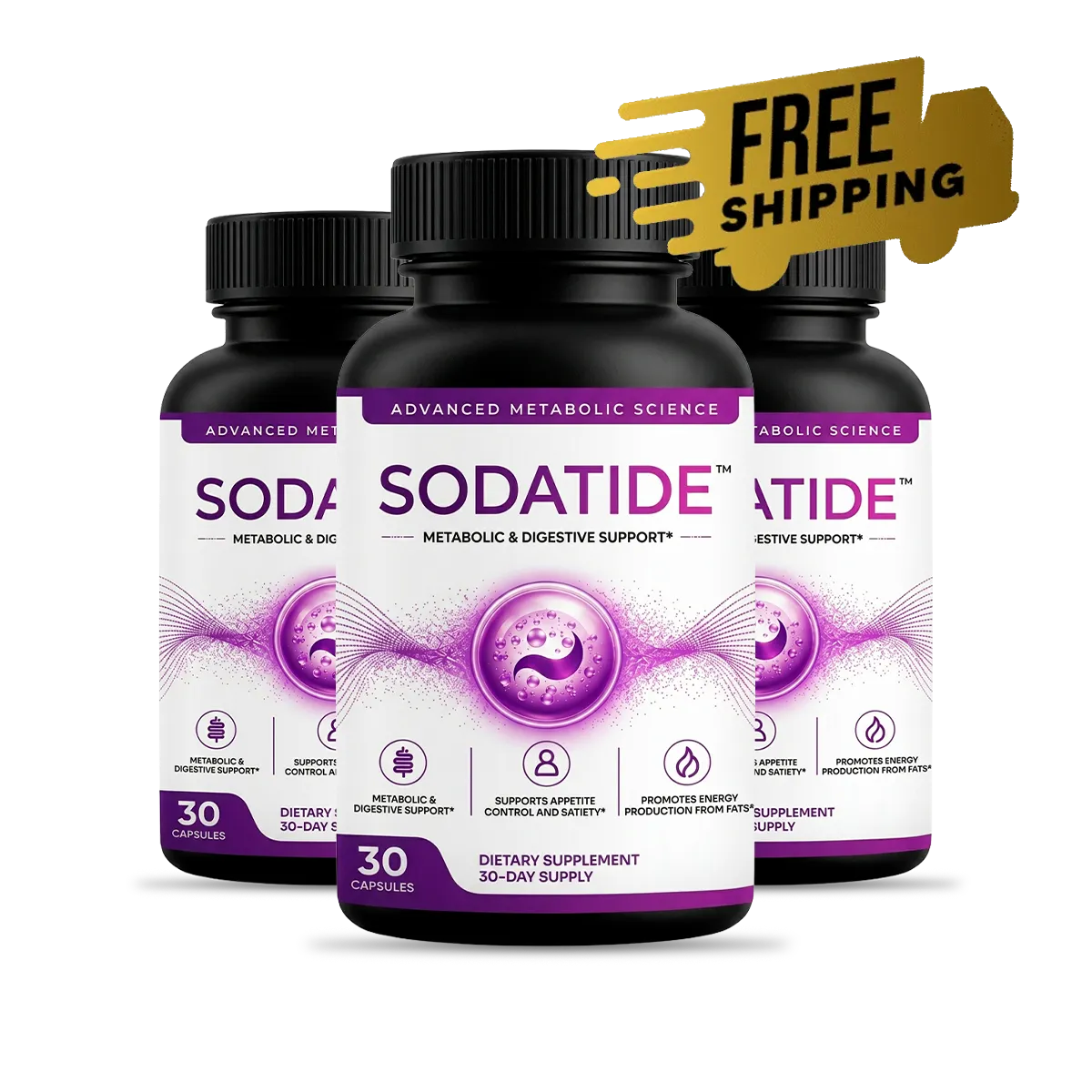 3 Bottles SodaTide
