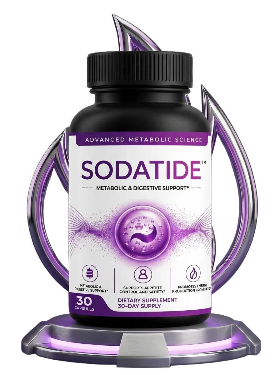 SodaTide — 3 bottles with 100% Satisfaction Guarantee seal
