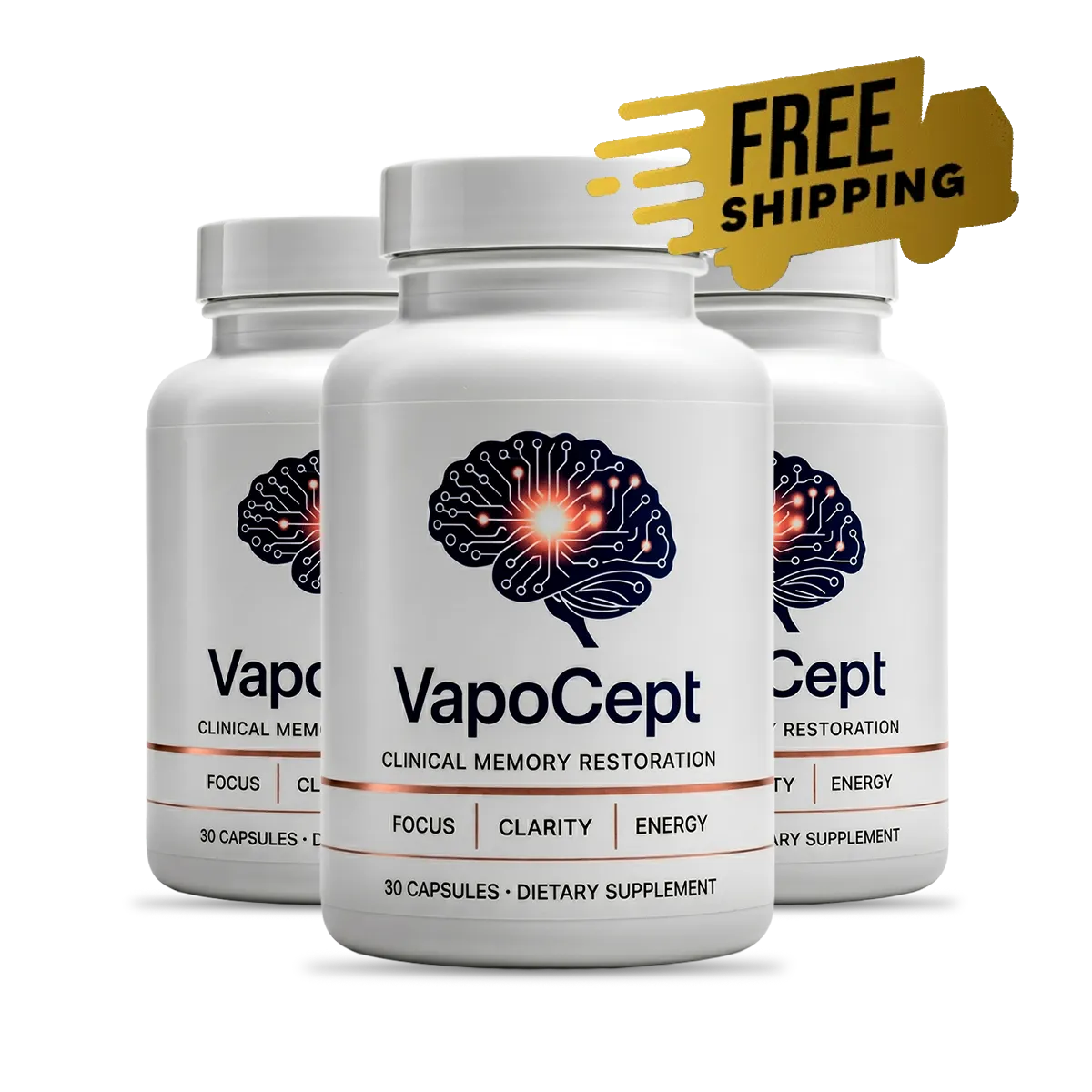 3 VapoCept bottles